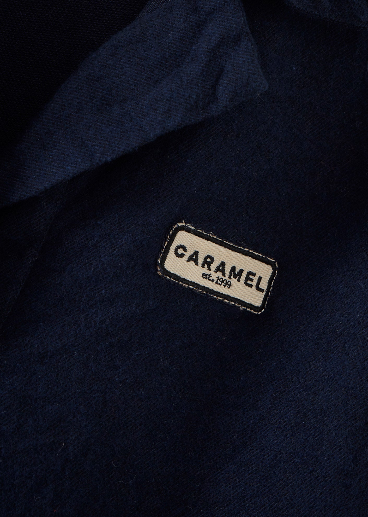 BERGAMOT CHILDREN'S COTTON SHIRT - NAVY