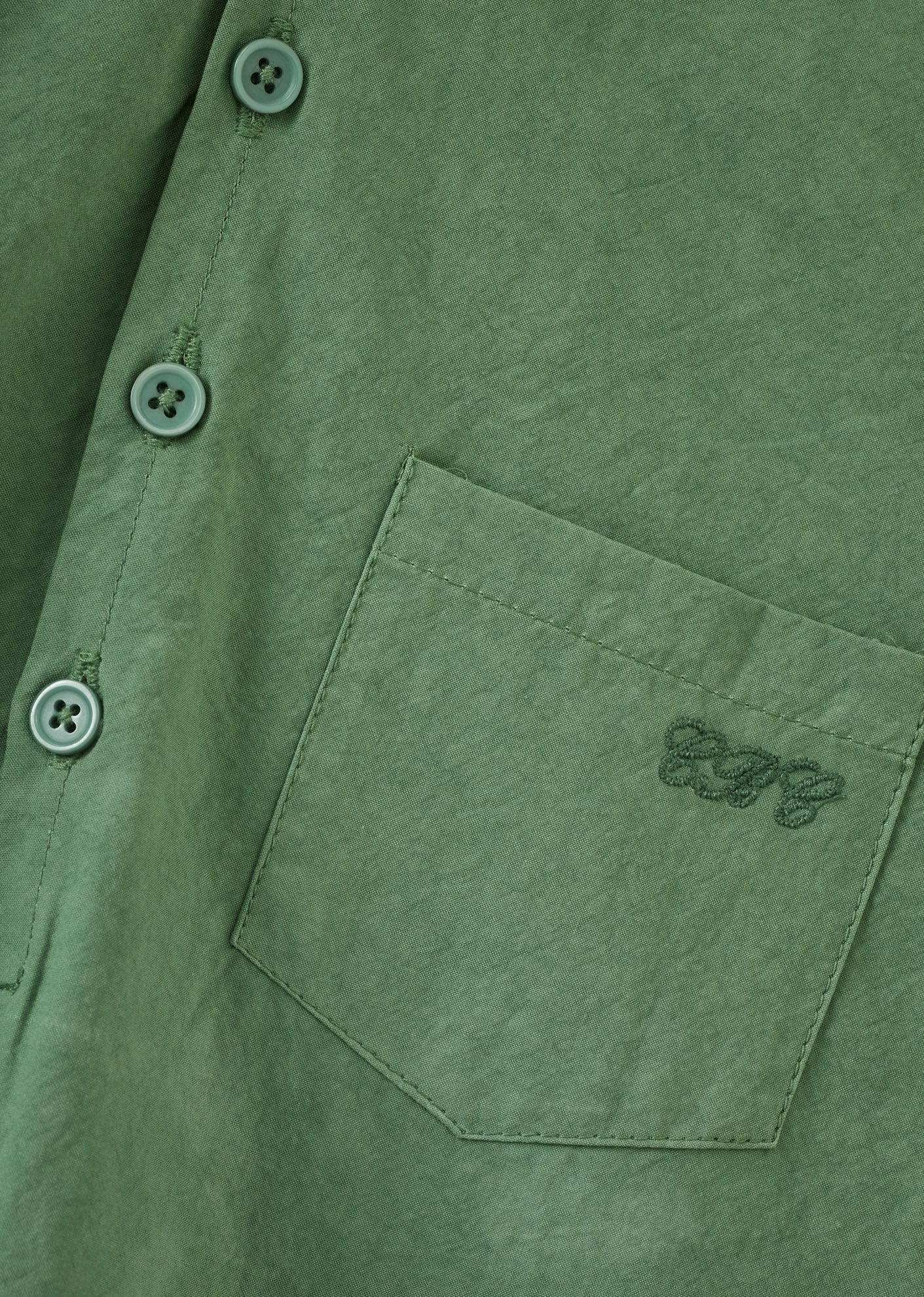 BULLSHARK CHILDREN'S COTTON SHIRT - APPLE GREEN