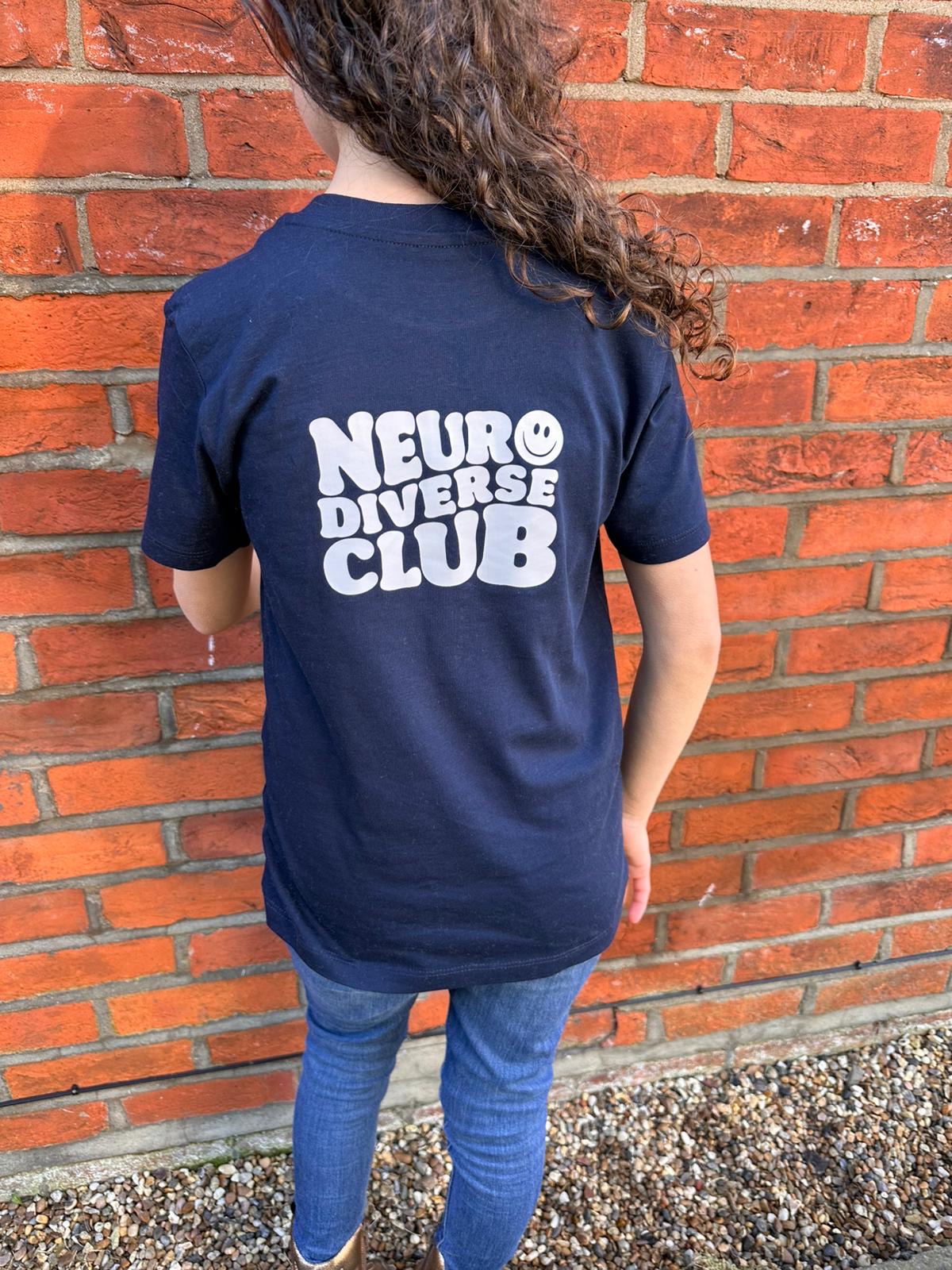 Neurodiverse Club Kids T-shirt Front Print