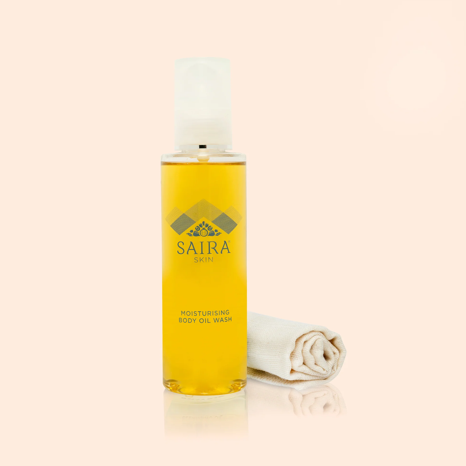 Moisturising Body Oil Wash + Muslin Cloth