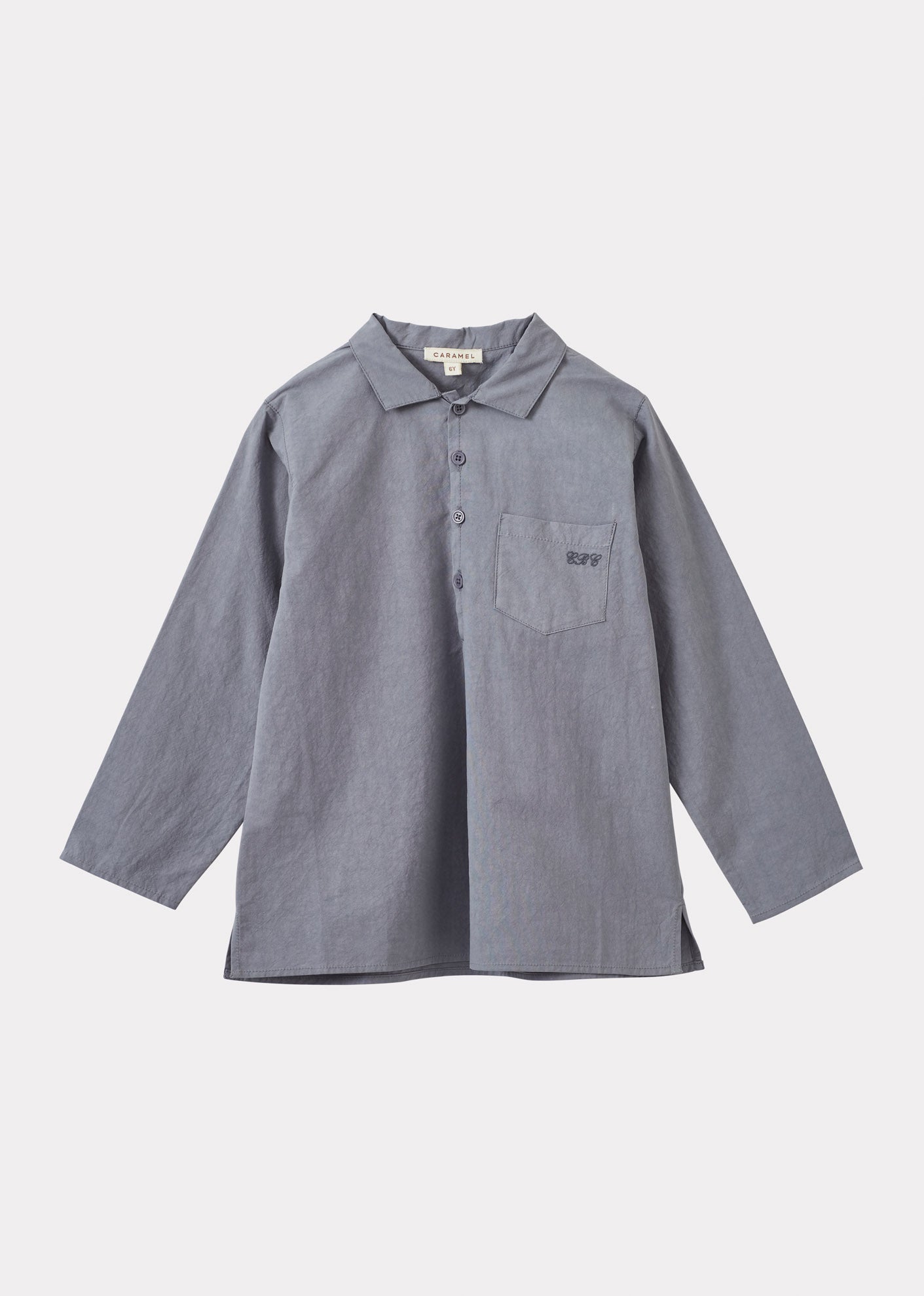 BULLSHARK CHILDREN'S COTTON SHIRT - MIST BLUE