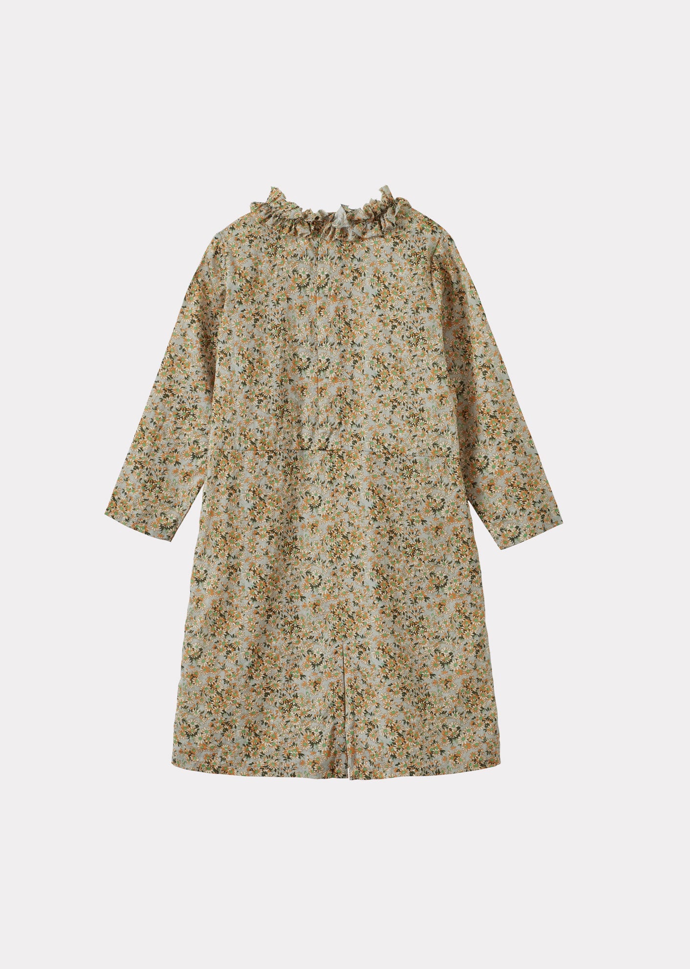 FLORA GIRL'S COTTON DRESS - DAISY PRINT