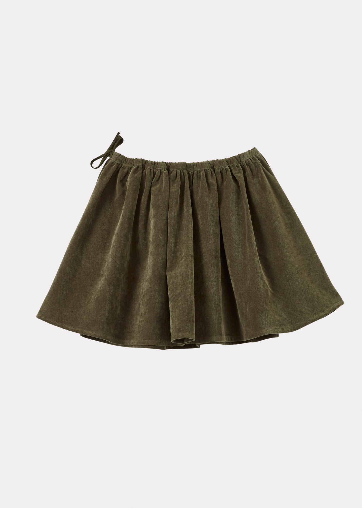 MYLA GIRL'S SKIRT - GOLDEN GREEN