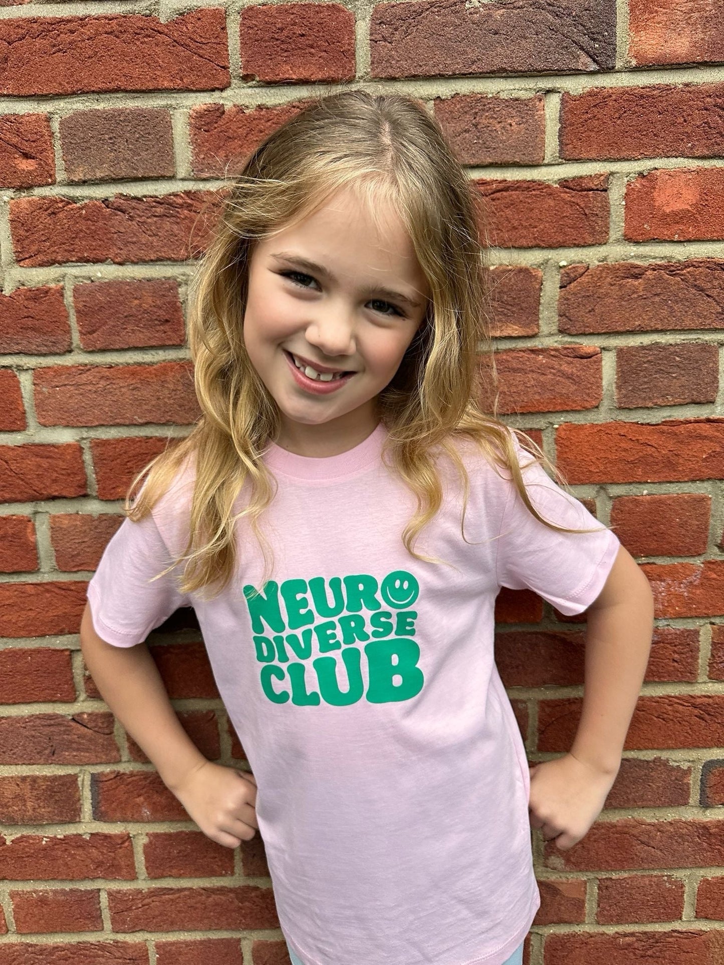 Neurodiverse Club Kids T-shirt Front Print