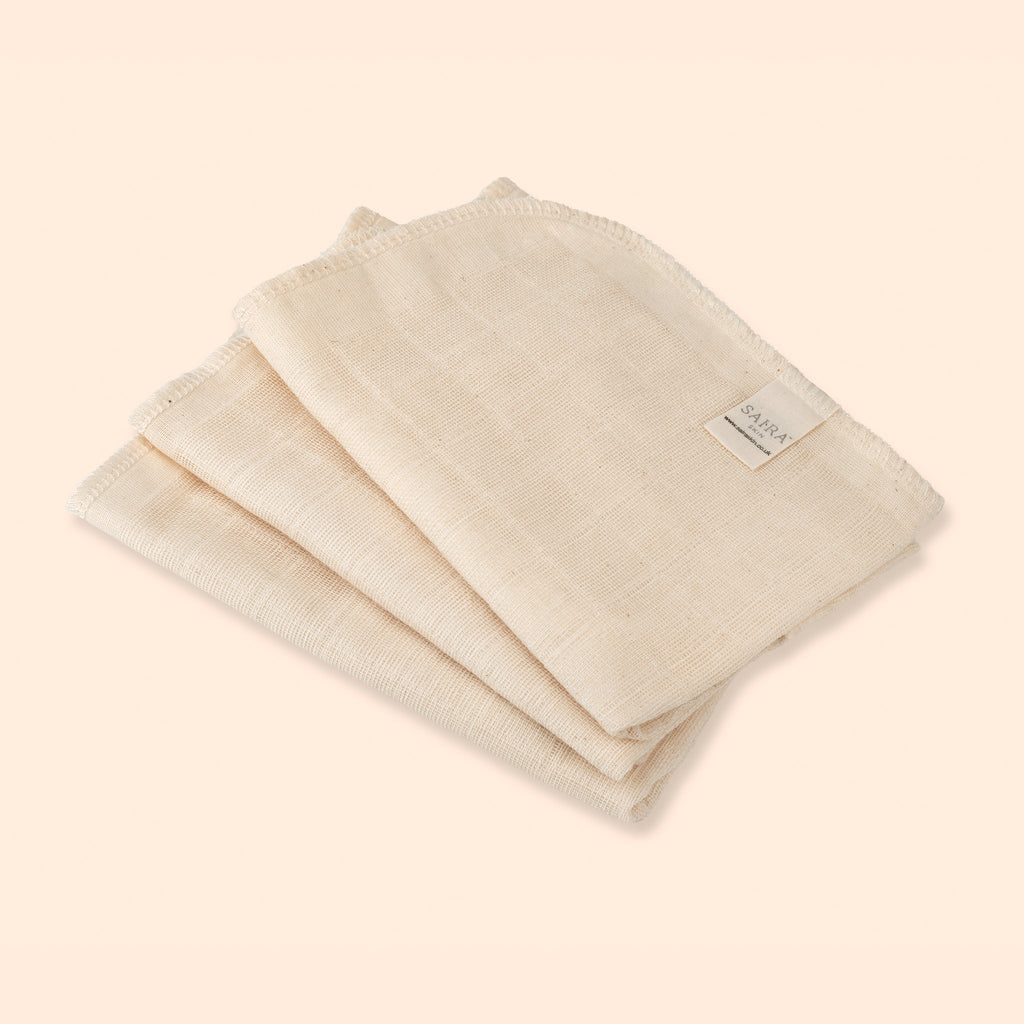 Exfoliating Organic Muslin Cloth
