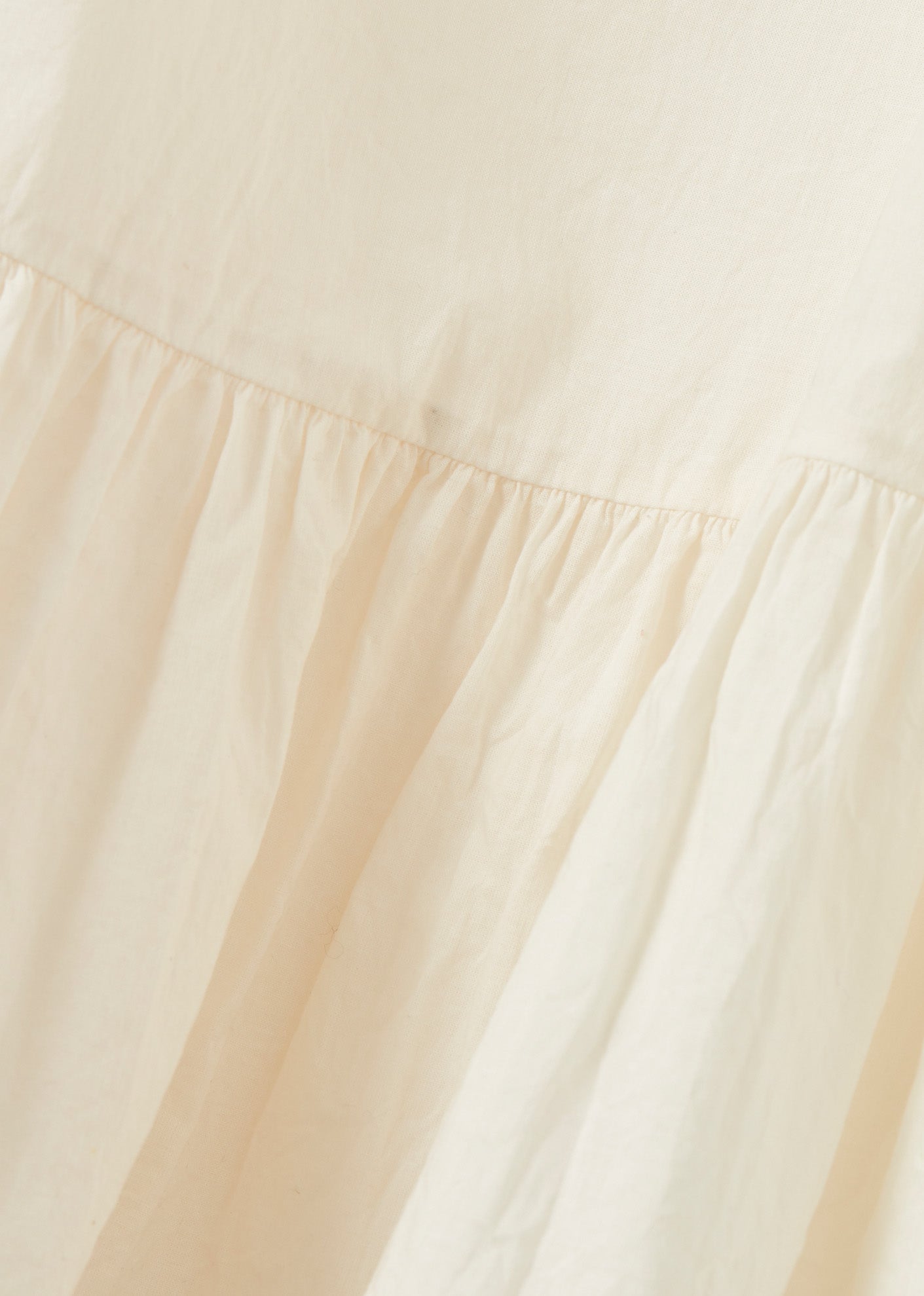 GRAPE GIRL'S SILK SLIP DRESS  - OFF WHITE