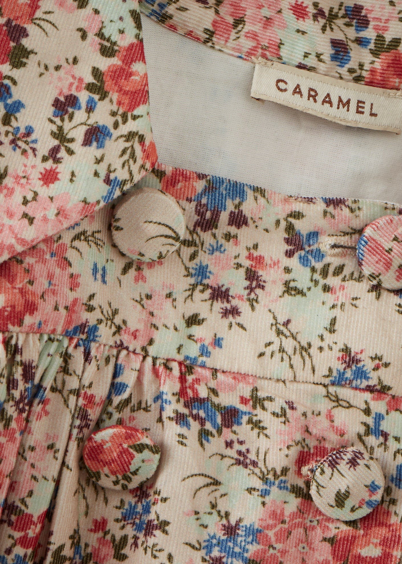 CLARA GIRL'S COTTON DRESS - LIBERTY MAKINDRA PRINT