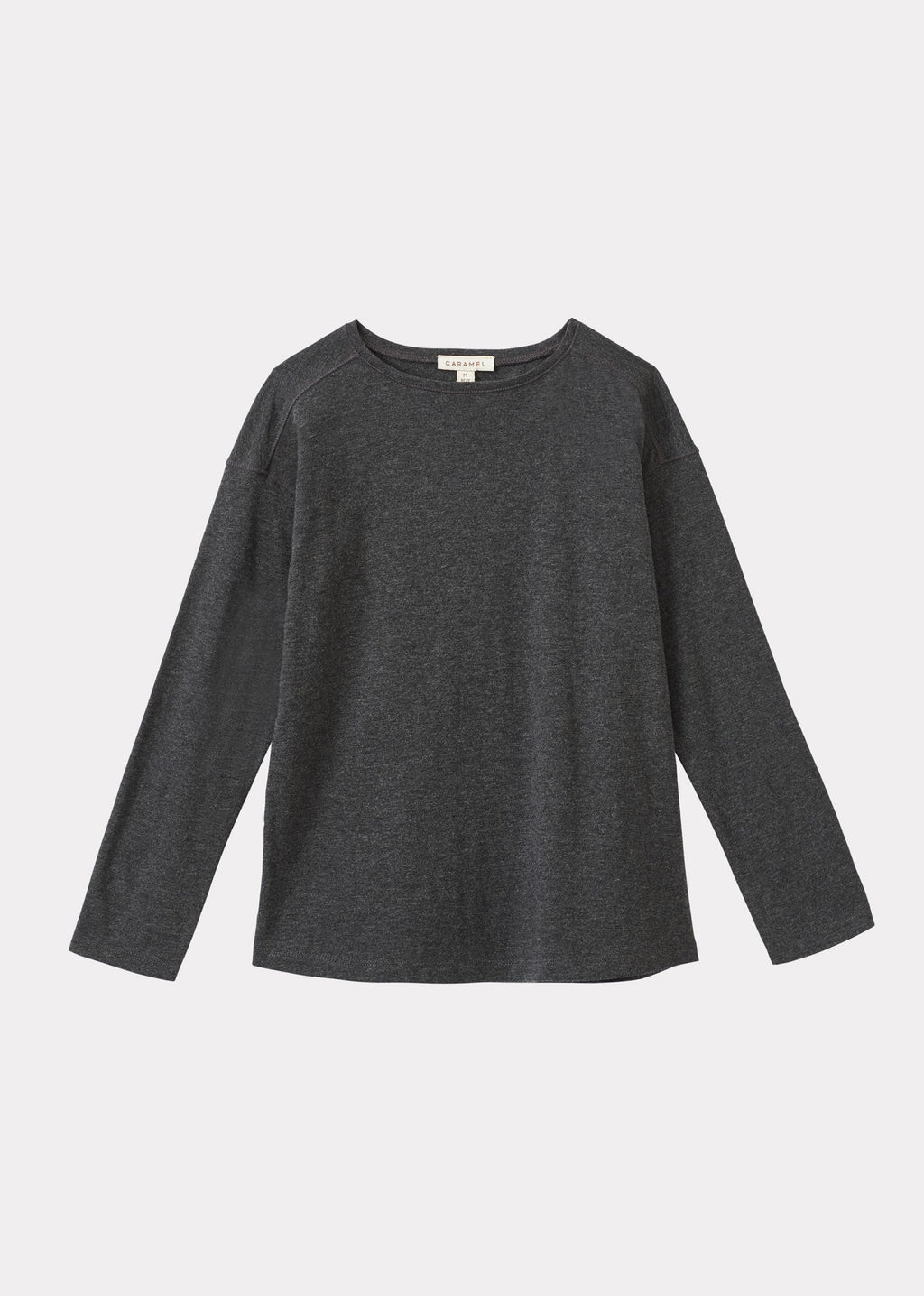 CARLISLE CHILDREN'S COTTON T-SHIRT - CHARCOAL