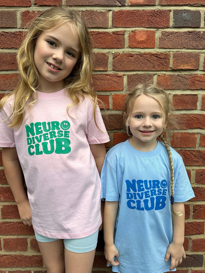 Neurodiverse Club Kids T-shirt Front Print
