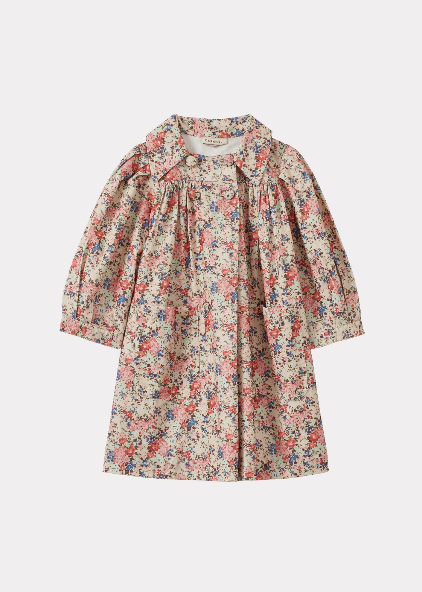 CLARA GIRL'S COTTON DRESS - LIBERTY MAKINDRA PRINT