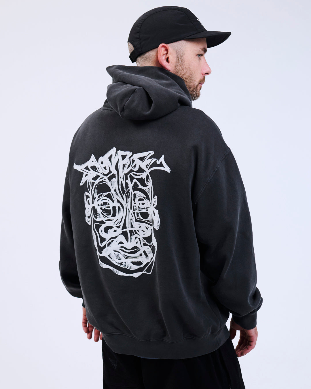 INK FACE HOODIE