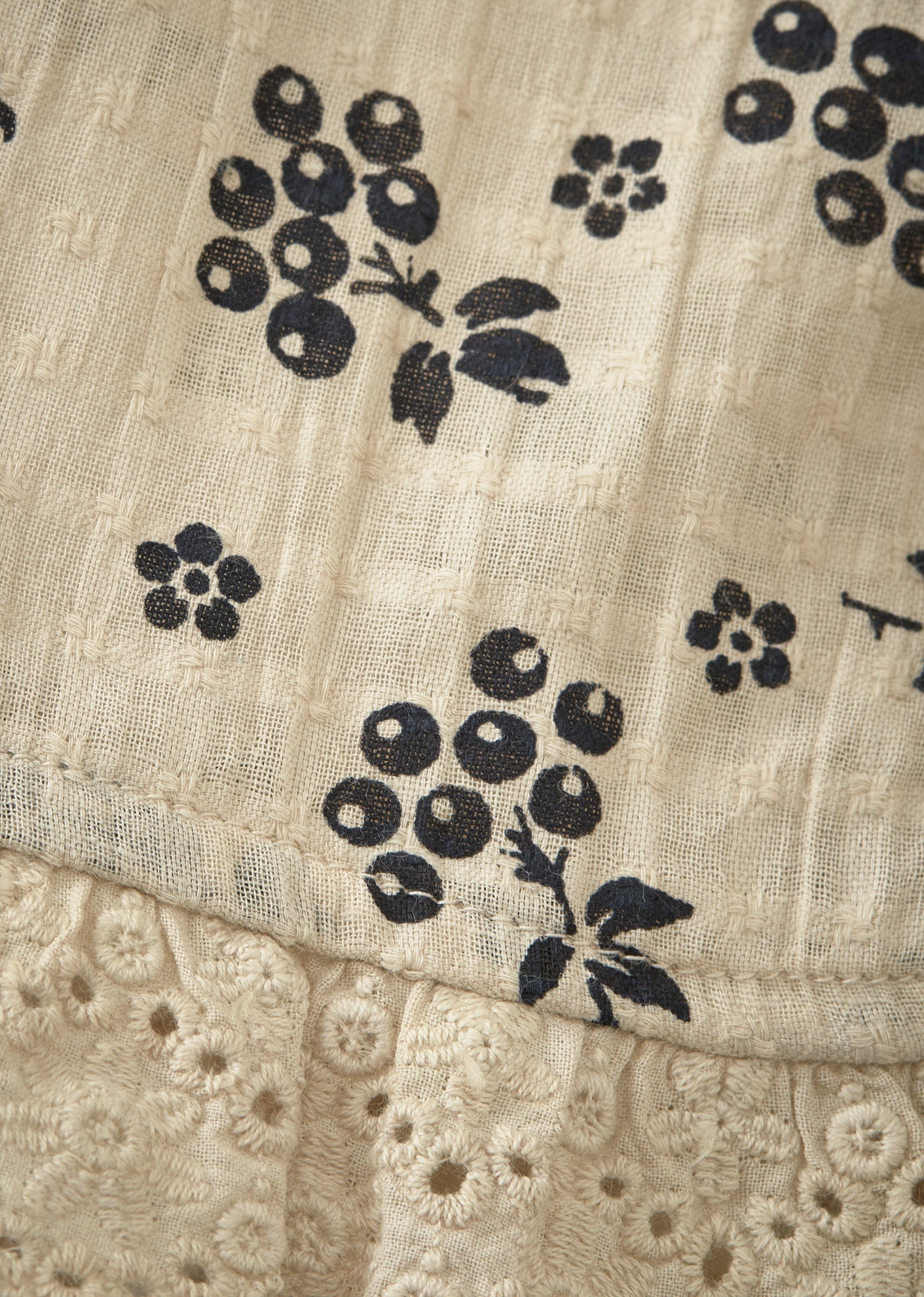 HYSSOP GIRL'S COTTON DRESS - BERRY BUD