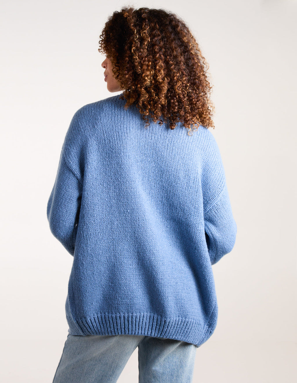 Daisy Large Flower Cardigan